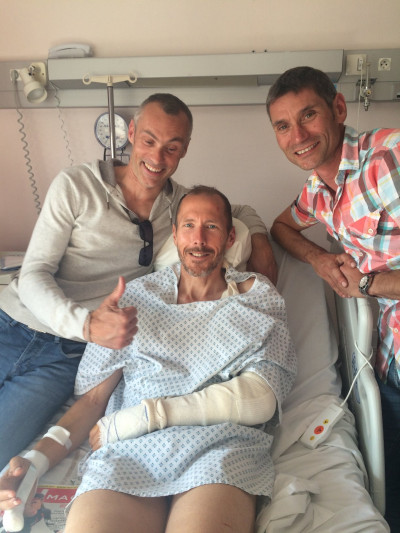 Philippe, Hervé et Emmanuel